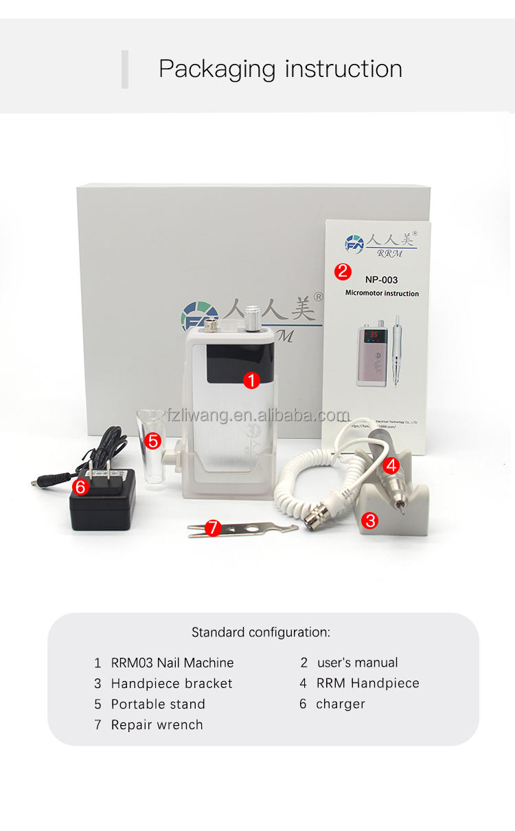 Máy Dũa Móng Kim Loại Cầm Tay Chuyên Nghiệp TPXX - Image 4