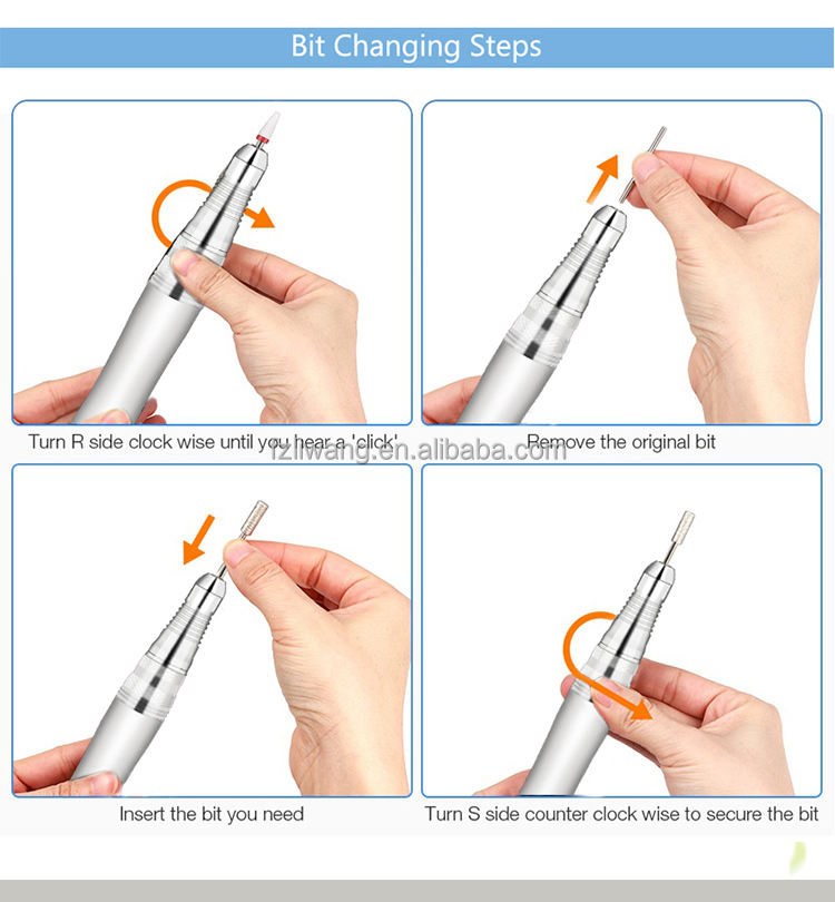 Máy Dũa Móng Kim Loại Cầm Tay Chuyên Nghiệp TPXX - Image 5